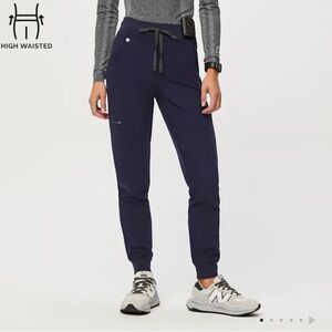 Figs Scrubs - high waisted Zamora jogger scrub pants